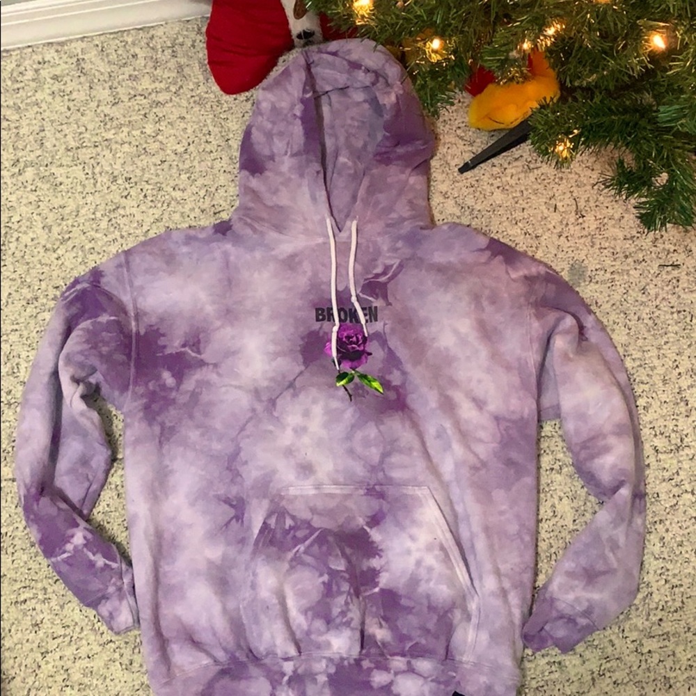 A rose hoodie